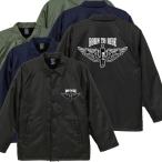 ショッピングチョッパー BORN TO RIDE Flying Spark Plug ボア付きコーチジャケット バイカー チョッパー バイク アメ車 アメカジ