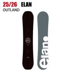 2026 ELAN Elan OUTLAND BLACK наружный Land 25-26 панель доска сноуборд 