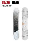 2026 HEAD head HEART 2.0 BLACK Heart 25-26 женский панель доска сноуборд 