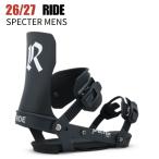 2027 RIDE ride SPECTER MENS Spector BLACK 26-27 сноуборд крепления Vine сноуборд 