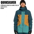 QUIKSILVER クイックシルバー QJK233415 FOREVER STRETCH GORE-TEX JK BSM0 23-24 ボードウェア メンズ ジャケット スノーボード ゴア