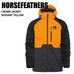 HORSEFEATHERS ホースフェザーズ CROWN JACKET RADIANT YELLOW 23-24 ボードウェア メンズ ジャケット スノーボード スノボ スキー