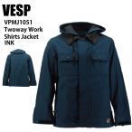 VESP べスプ VPMJ1051 Twoway Work Shirts Jacket INK 24-25 ウエア メンズ ユニセックス ジャケット スノーボード