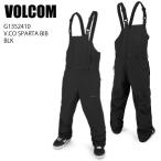 ショッピングボルコム VOLCOM ボルコム G1352410 V.CO SPARTA BIB BLK 23-24 ボードウェア メンズ パンツ ビブ スノーボード