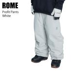 ROME ROME PROFIT PANTS WHITE 24-25 одежда мужской брюки сноуборд 