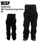 VESP.spVPMP1049 BB7 Standard Cargo Pants BK 24-25 одежда мужской унисекс брюки сноуборд 