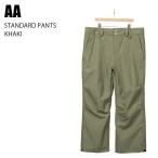 AA двойной e-STANDARD PANTS KHAKI 24-25 одежда мужской унисекс брюки сноуборд 