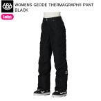 686 M5WN424 GEODE THERMAGRAPH PANT BLACK スノーボードウェア 686ウェア 25-26モデル レディース ロクハチロク パンツ