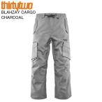 THIRTYTWOsa- чай two BLAHZAY CARGO CHARCOAL брюки-карго одежда для сноуборда брюки 32 одежда сноуборд 25-26 модель 
