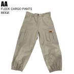 AA ダブルエー 72125334 FLEEK CARGO PANTS フリークカーゴパンツ BEIGE スノーボード ウェア パンツ AAウェア 25-26モデル