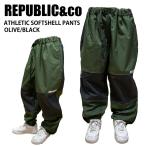 REPUBLIC&amp;COlipa желтохвост k одежда ATHLETIC SOFTSHELL PT 23-24 OLIVE/BLK мужской брюки сноуборд свет одежда 