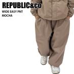 REPUBLIC&amp;COlipa желтохвост kWIDE EAZY PANTS Mocha 24-25 одежда унисекс брюки сноуборд свет одежда водонепроницаемый 