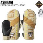 ASHRAMashu Ram ASRM25W12 PROFILE LOGO MITT Pro файл Logo рукавица BEIGE сноуборд перчатка Gore-Tex рукавица . покупка 