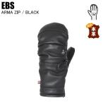 EBSe винт 4500013 ARMA ZIParuma Zip BLACK сноуборд перчатка EBS перчатка рукавица кожа внутренний перчатка имеется . покупка 