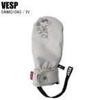 VESP Beth pSNMG1043 PEANUTS COLLABORATION STITCH MITTEN IV сноуборд перчатка рукавица VESP перчатка Snoopy . покупка 
