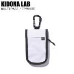 KIDONA LABki Donna laboMULTI PASS TP.WHITE 24SWK-K22FW чехол для пропуска билет держатель подъёмник талон inserting kalabina имеется 