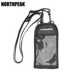 NORTHPEAK ノースピーク INSULATION SMARTPHONE SHOULDER POUCH BK NP-5418 パスケース チケットホルダー スマホケース