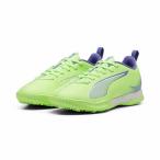 PUMA プーマ ジュニア ウルトラ5 プレイ TT +Mid Jr(イエロー) 107902 03 サッカー ジュニアトレーニングシューズ