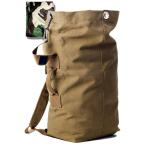 KIRIRUdoka. входить . мужской рюкзак брезент [ водонепроницаемый дождевик приложен / большой отверстие тип рюкзак ] парусина простой большая вместимость mi