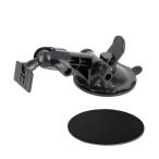 モバイクスユピテル MOGGY イエラ ポータブルナビゲーション/カーナビ用 車載用取付スタンド (ゲル吸盤タイプ ロングアーム)適合 YE