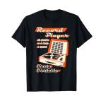 Vintage LP vinyl Record Player ビニールレコードプレーヤー Tシャツ