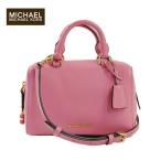 【セール価格】マイケルコース MICHAEL KORS ショルダーバッグ 30T6GK3S1L 623  ピンク バッグ  レザー レディース　雑貨
