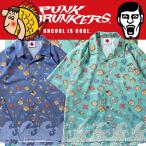 PUNKDRUNKERS x およげ!たいやきくん アロハシャツ パンクドランカーズ