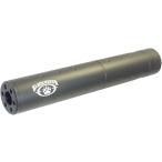[SAA]BLACK WATER печать глушитель l Tokyo Marui M4 соответствует ×14mm обратный винт × твердость анодированный алюминий отделка ×Φ32×199mm размер × настоящий внешний вид & глушение материал встроенный . оборудование повторный на данный момент [S008-BK]