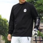  Golf mok шея рубашка с высоким воротником футболка мужской Golf одежда GIORNO SEVEN Giorno seven стрейч длинный рукав одноцветный Logo переключатель tops cut and sewn 