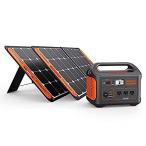 Jackery Solar Generator 1000, Explorer 1000 and 2X SolarSaga 100W with 3x11
