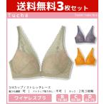 3枚セット Tuche トゥシェ Sweet Make Bra ワイヤレスブラジャー ブラ グンゼ GUNZE