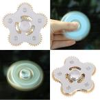 Yahoo! Yahoo!ショッピング(ヤフー ショッピング)ハンドスピナー ギア 歯車 6ギア シルバー 銀 ゴールドパーツ  高品質 メタル 合金 金属製 5枚羽 高速回転 ブラックケース付き