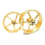 KN企画 YZF-R25・YZF-R3 RCB 鋳造ホイール前後セット SP522(ゴールド) 01S0394G