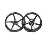 KN企画 YZF-R25・YZF-R3 RCB 鋳造ホイール前後セット SP522(ブラック) 01S0394H