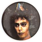 ロッキー・ホラー・ピクチャー・ショー フランクン・フルター 缶バッジ Rocky Horror Picture Show Dr.Frank N.Furter Badge 映画 Movie