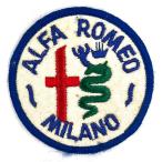  Alpha Romeo Vintage patch ALFAROMEO Vintage Patch машина нашивка Car Alfa Romeo