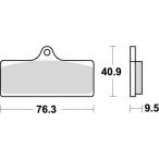 KITACO キタコ SBSブレーキパッド 785DC AP RACING 777-0785081