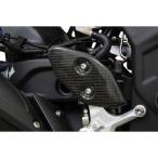 YAMAHA YZF-R25/YZF-R3/MT-25/MT-03 каблук plate левый и правый в комплекте карбоновый ( specification : простая ткань блестящий ) скорость laCYA1001PG