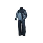 デイトナ DAYTONA DR-001 ハイパフォーマンスレインウエア 上下セット グレー 48295