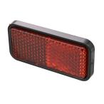 DAYTONA Daytona для мотоцикла отражатель соответствующий требованиям техосмотра после person часть универсальный отражатель rek tang ru двусторонний лента установка Flat красный S 48503