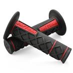 在庫有り DAYTONA デイトナ ハンドル径φ22.2用 120mm エンド非貫通 グリッピーグリップライト GG-D-Lite SUPERCROSS ブラック/レッド 65333