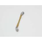 Z125PRO(16-17) руль для скоба * тонкий SS размер ( серебряный × Gold ) l Hurricane 