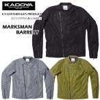 KADOYA　カドヤ　MARKSMAN BARRETT　No.6588　ファブリック　メッシュジャケット　セミダブルライダース　脊椎パッド標準装備　