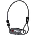 CROPS ( черный ps) мотоцикл велосипед шлем противоугонное предотвращение преступления тросик шлем блокировка UNI-Q Uni -k серый 4x300mm 3 колонка dial 93g CP-SPD07SHT-17