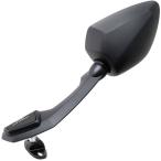 TANAX タナックス ナポレオン バイク用ミラー カウリングミラー カウリングミラー16L ブラック シルバー鏡 左側専用 1本入り NC-006L