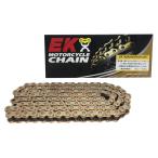 EKチェーン(江沼チェーン) バイク用チェーン 428SHDR (GP/GP) ゴールド 130リンク SPJ クリップ