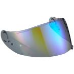 山城(yamashiro) EXTRAシールド (エキストラ) バイク用 ミラーシールド 【SHOEI CNS-1】 メロースモーク /ブルー 【GT-AIR/GT-AIR２、NEOTEC対応】