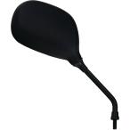 リード工業 LEAD バイク用 ミラー SY-8 右ミラー逆ネジ用 ブラック 8mm