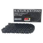 EKチェーン(江沼チェーン) バイク用チェーン 520SR-X2 (BK/BK) ブラック/ブラック 110リンク MLJ