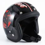 ショッピングjam ジャムテックジャパン (72JAM) バイク用 ジェット ヘルメット JFシリーズ SAMURAI サムライ (ブラック) フリーサイズ (57~60cm未満) JF-11